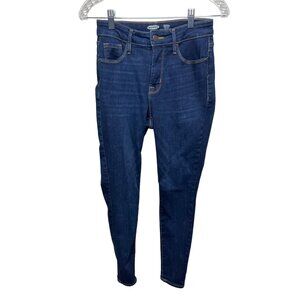 Old Navy Rockstar High Rise Super Skinny Jeans Women’s 4 Blue Stretch Denim